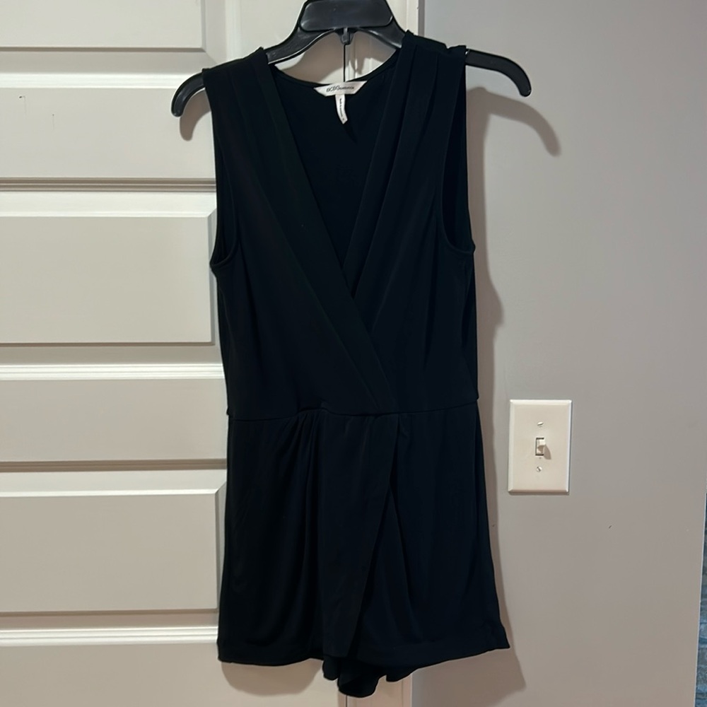 BCBGeneration Women Black Romper Size Small